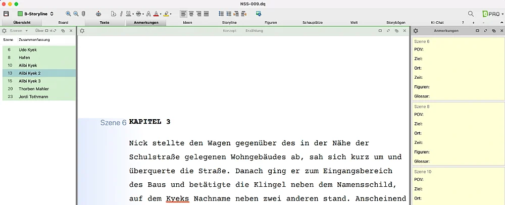 Thriller-Autor Erich Schreiner Dramaqueen Story Storylines 2