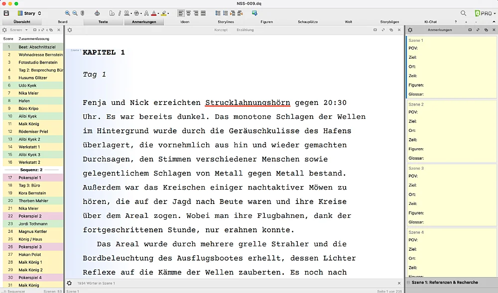 Thriller-Autor Erich Schreiner Dramaqueen Story Storylines